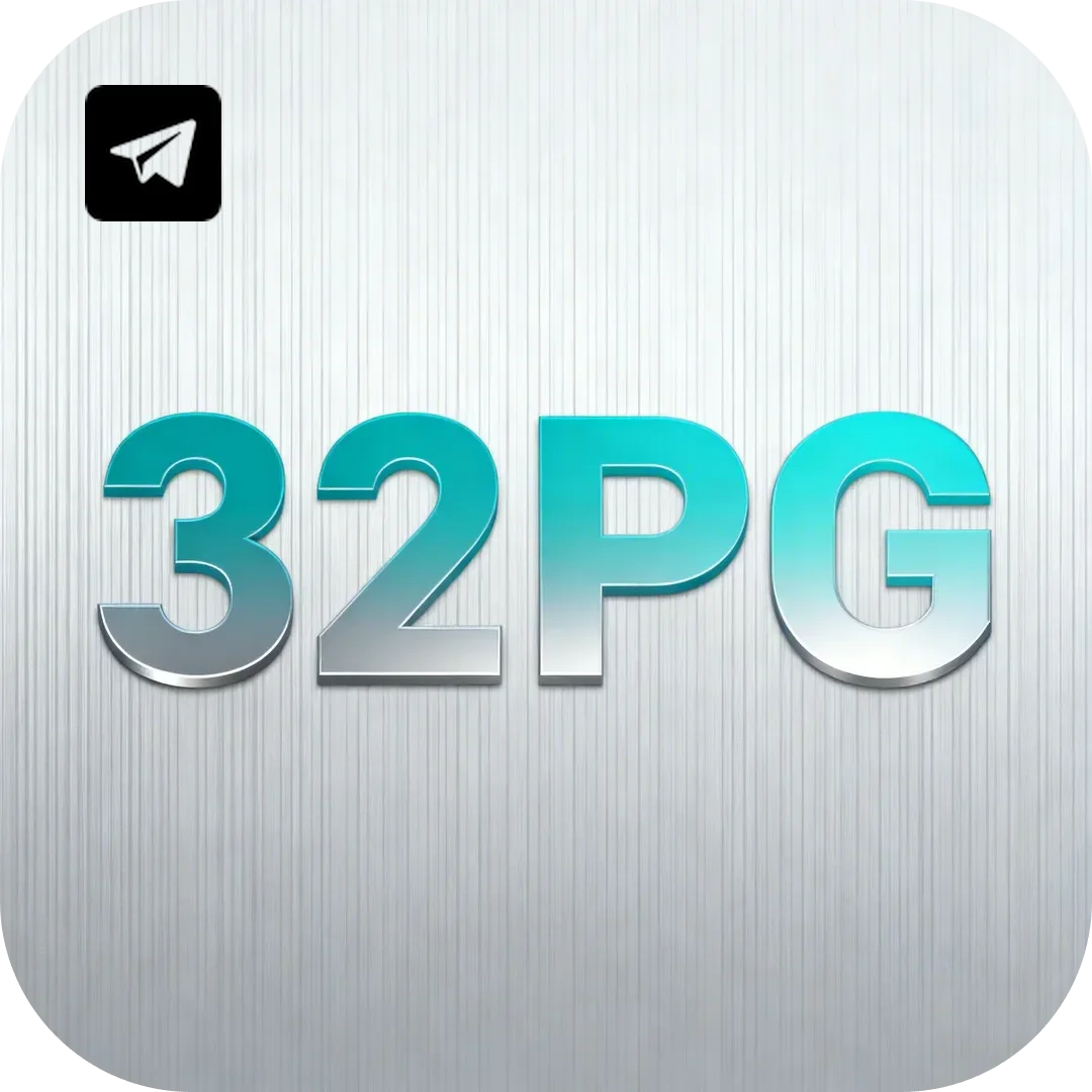 Canal oficial da 32pg no Telegram